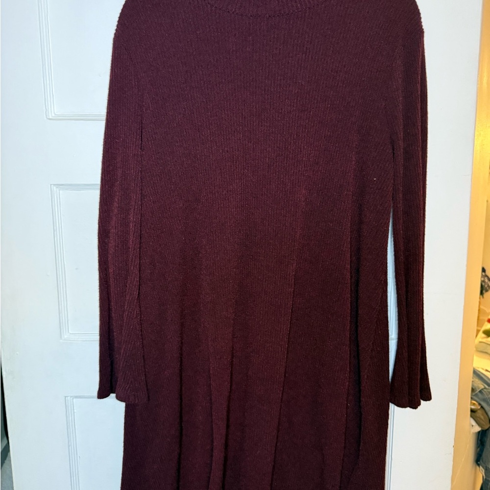 Old Navy Maroon Knit Sweater
